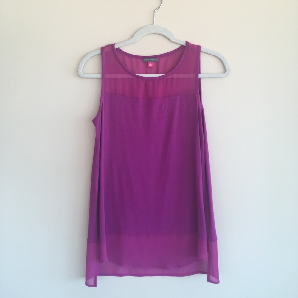 Gorgeous Jewel Pink, Vince Camuto Top